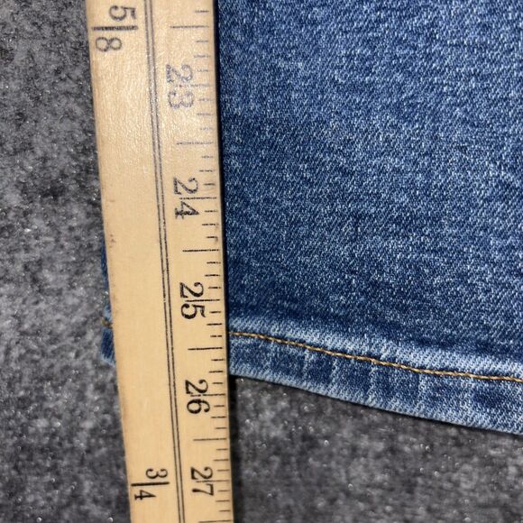 Redone Originals Jeans Womens Size 25 Blue ultra high rise ankle crop - Picture 9 of 12